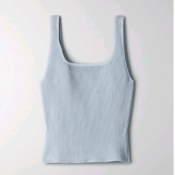 Babaton Tops - Babaton Sculpt Ribbed Knit Tank Top